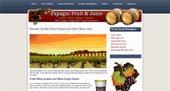 Desktop Screenshot of papagnifruitco.com